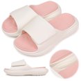 thumbnail image 3 of Sandalias Deportivas Con Cojín Suave  Toboganes Planos para Interiores Antideslizantes Ajustables Hombres Y Mujeres, 3 of 8