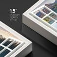 thumbnail image 4 of wall26 Canvas Print Wall Art Window View to Mountain Range &amp; Forest Lake Nature Wilderness Photography Realism Rustic Landscape Colorful Multicolor Ultra for Living Room, Bedroom, Office - 12&quo, 4 of 5