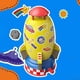 thumbnail image 3 of Launcher Rocket Plastic Space Rocket Jet Rociador para niños Niños Amarillo, 3 of 4