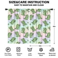 thumbnail image 2 of Blackout Kids Curtains,Cute Green Dinosaurs Gradient Pattern Childrens Insulated Curtains Set Of 2,Bedroom Essentials,Toddler Room Decor 52"x84", 2 of 5