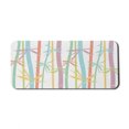 thumbnail image 1 of Japanese Computer Mouse Pad, Colored Exotic Bamboo Stems Eastern Organic Woody Grass Plant Nature, Rectangle Non-Slip Rubber Mousepad X-Large, 35" x 15" Gaming Size, Multicolor, by Ambesonne, 1 of 2