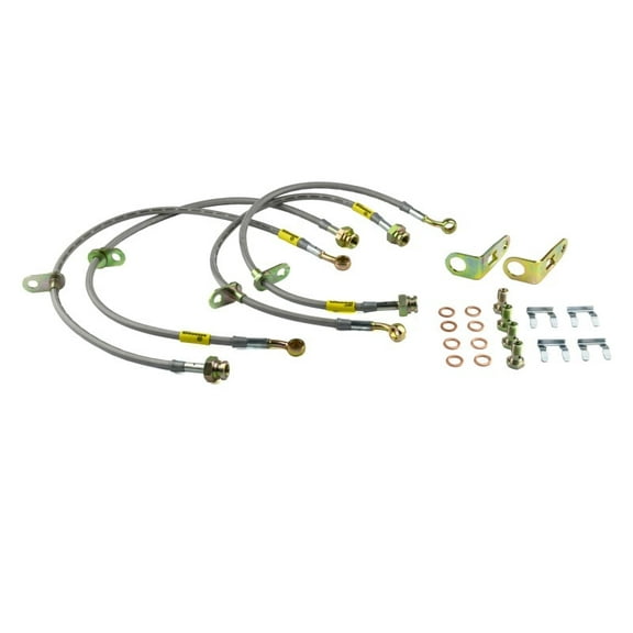 Goodridge 20024 Brake Line Fits select: 2006 ,2008-2010 HONDA CIVIC EX