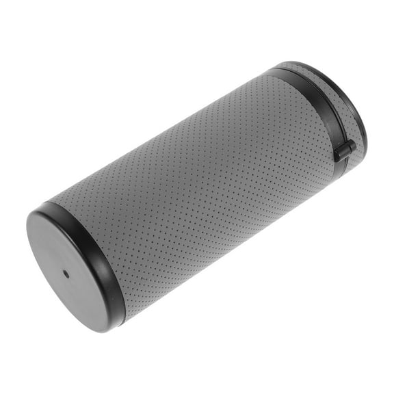 Round Leather Tissue Holder For Cars Versatile Round Box For Paper Towels Car Organizer Accessories Ideal For Road Trips And Everyday Use