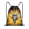 thumbnail image 1 of Pofeuu Minions for Water-Resistant 210D Drawstring Bag Compact Foldable Design Gym Yoga Travel Essentials Lightweight Carryall-Small, 1 of 6