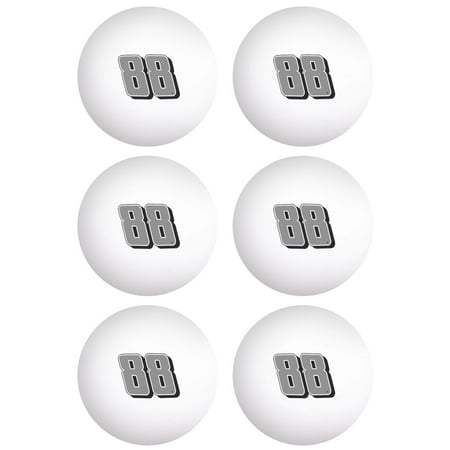 - Dale Earnhardt Jr. WinCraft 6-Pack Table Tennis Balls - No Size