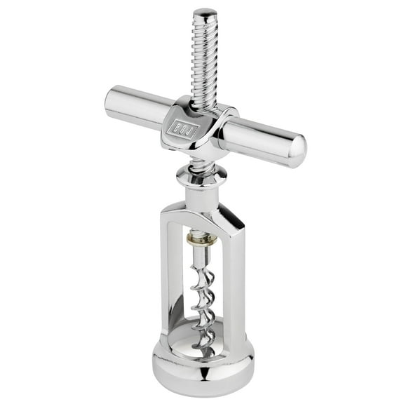 BOJ Chrome Plated Wine Corkscrew