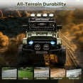 thumbnail image 7 of 12V Kids Ride On Car, Electric Truck Ride On Toys with 5MPH Max Speed, Remote Control, LED Lights, and Music for Kids Gifts, Green, 7 of 7