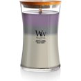 thumbnail image 1 of WoodWick Amethyst Sky Scented, Large Hourglass Candle, Crackles as it Burns, 21oz, 1 of 6