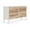 Two-tone Brown/White, variant on Signature Design by Ashley Contemporary Piperton 6 Drawer Dresser, Two-tone Brown/White