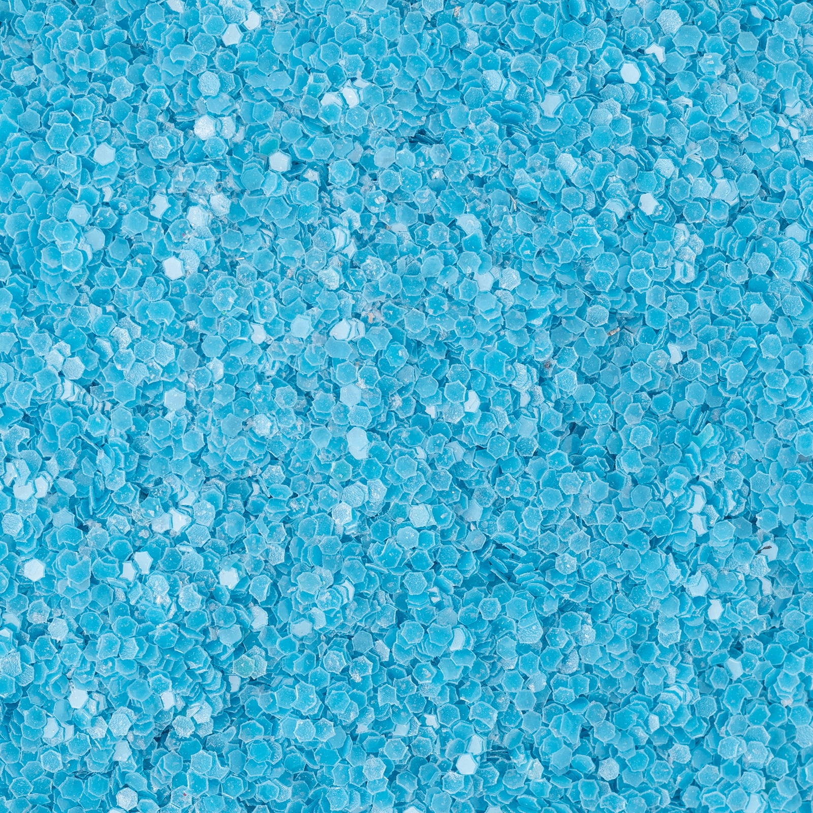 Recollections Blue Glow-in-the-Dark Hexagon Specialty Glitter - 1 oz Jars of Plastic Glitter for Crafts & DIY Projects, 12 Pack