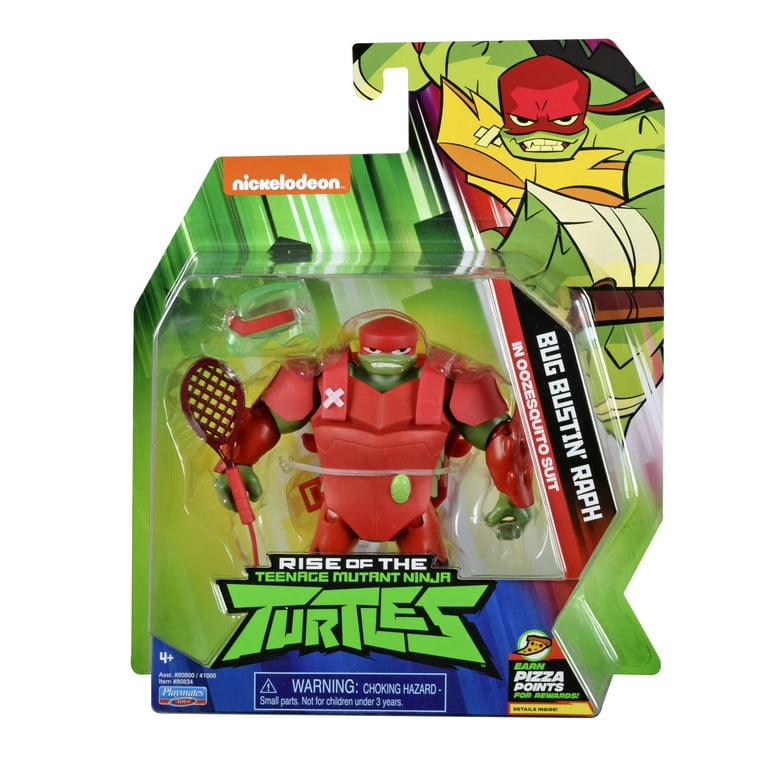 Rise of the Teenage Mutant Ninja Turtle Bug Bustin Raphael Action