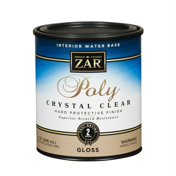 ZAR POLY CRYSL GLS QT (Lot de 4)