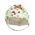 thumbnail image 4 of Casco de bebé Cabeza de cabeza transpirable Cojín portátil Four Seasons Hat Cap Inflexión para niños 6-24 meses Niños Niños Niños Rojo, 4 of 9