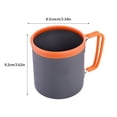 thumbnail image 3 of Taza de Agua para Exteriores Eigraketly 480ml Aleación de Aluminio, 3 of 6