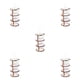 thumbnail image 1 of Bolsas colgantes de malla Injueey 3 compartimentos Naranja y Café, 1 of 4
