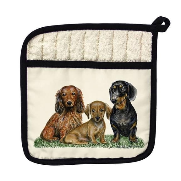 Betsy Drake PT074 Dachshunds Pot Holder