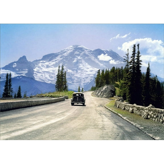 Avanti Press Mount Rainier Road Trip America Collection Funny Birthday Card