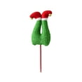 thumbnail image 2 of Mouliraty Christmas Elf Legs Picks, Christmas Decoration Hat Cutting Decoration Christmas Tree Christmas Stick, Xmas Holiday Indoor Outdoor Decor Party Ornaments and Decorationsa, C, 2 of 6