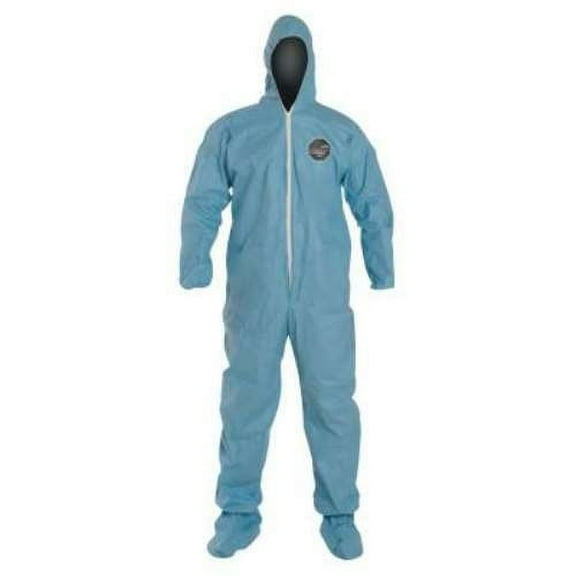 Dupont Coveralls,XL,Blue,ProShield 6 SFR,PK25 TM122SBUXL002500