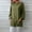 Green, variant on Long Sleeve V Neck T Shirts for Women Long Sleeve Linen Shirt Boat Neck Loose Plain Casual Lightweight Spring Fall Shirts Linen Tops with Pockets Ship Leader Women's Long Sleeve T-Shirt