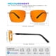 thumbnail image 4 of Gafas bloqueadoras de luz azul ANYLUV para hombre y mujer, 4 of 7
