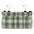 thumbnail image 5 of Ryvnso Bedside Caddy Tartan Checkered Bedside Storage Bag Hanging Organizer, 5 of 8