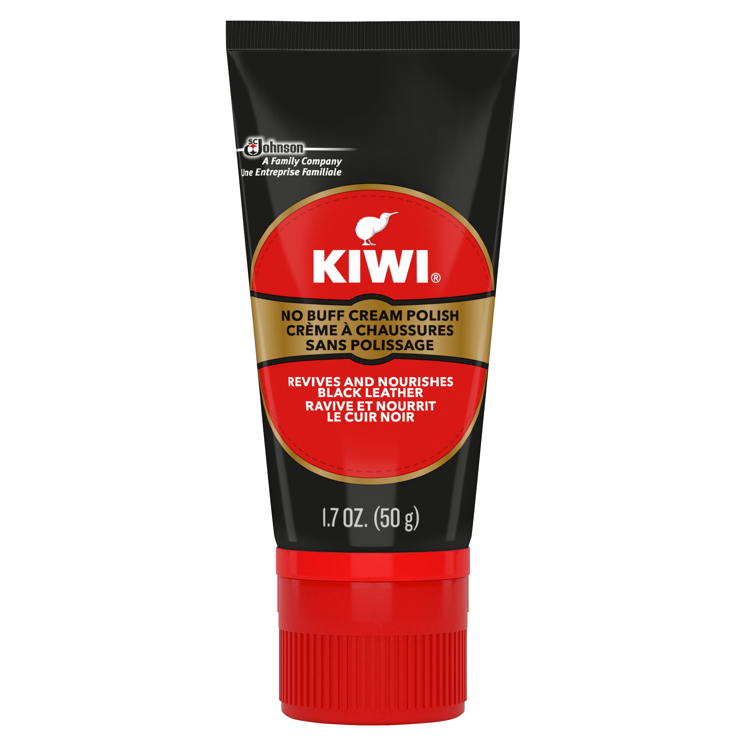 KIWI Shine and Nourish Cream, Black, 1.7 oz - Walmart.com - Walmart.com