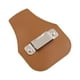 thumbnail image 1 of Bolsa de herramientas para cinturón con soporte para cinta métrica, hecha a mano, con clip para cinturón, cinta métrica Marrón claro, 1 of 9