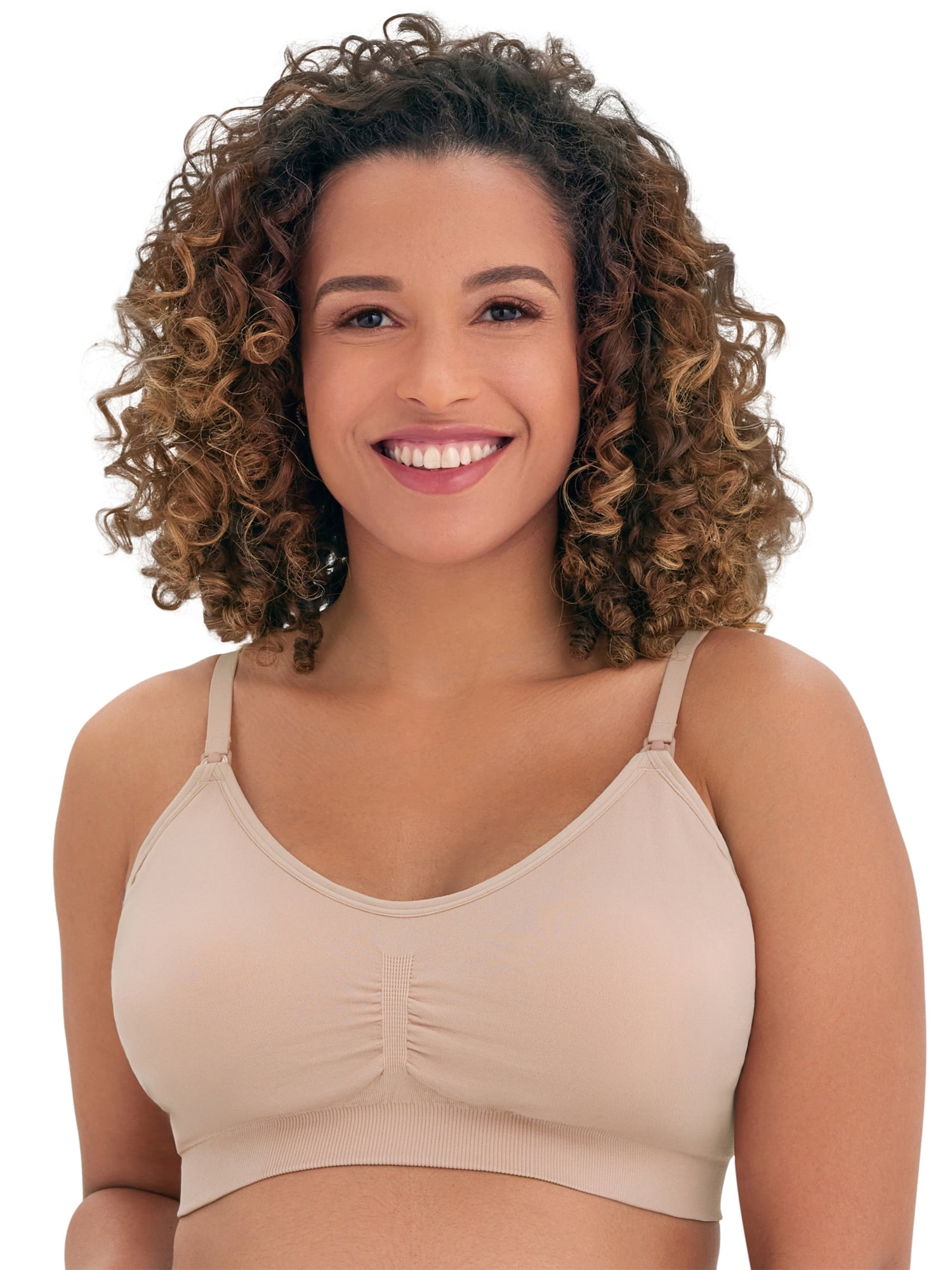 Joyspun Women's Maternity Nursing T-Shirt Bra with Flex Cup Sizes