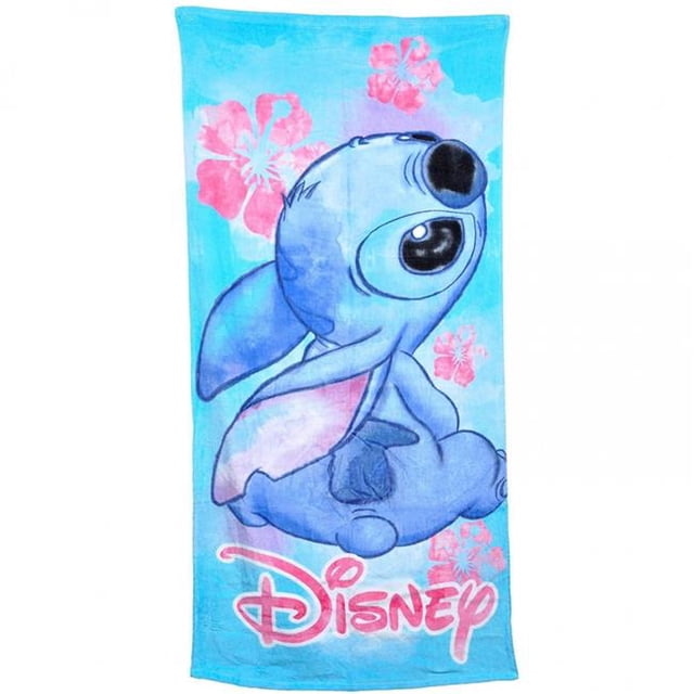 Disney 809332 28 x 58 in. Disney Lilo & Stitch Beach Towel