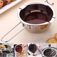 thumbnail image 3 of Recipiente para derretir chocolate de 400 ml, herramienta para leche y mantequilla, recipiente para Chocolate de acero inoxidable para hornear, chocolate con leche, queso, 3 of 8