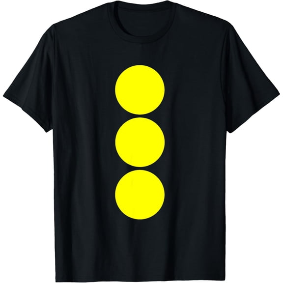 Twister Game Yellow Matching Group Costume T-Shirt