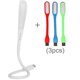 thumbnail image 1 of Touch Dimmable Led Usb Laptop Light With 3 Mini Usb Led Light Lamp White, 1 of 1