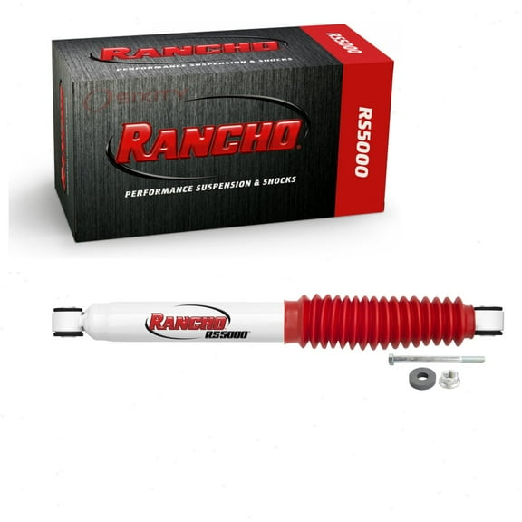 Rancho Front RS5000 Steering Damper compatible with Jeep Grand Cherokee 1999-2004