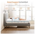 thumbnail image 3 of Twin XL Mattress, 8 Inch Gel Memory Foam Mattress for Cool Night & Pressure Relief, Medium Plush Feel with Isolating,Breathable Removable Cover, 3 of 7