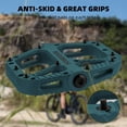 thumbnail image 4 of Pedales para bicicleta de montaña ROCKBROS de compuesto de nylon 9/16", 4 of 8