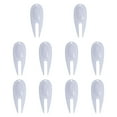thumbnail image 1 of Colaxi 10 Pcs Outil de Réparation de Golf Divot, Fourche de Réparation de Marque L Fourche de Pitch de Golf Fourche Verte pour Entraînement de Stade Blanc, 1 of 8