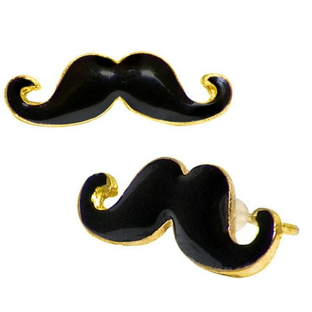 Trendbox Jewelry Mustache Stud Earrings