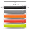 thumbnail image 2 of Frame Sticker Tube Protector Bike Multipurpose Exquisite Supplies Multicolored Fine Workmanship Mud Guard Decorative Protective Cover Gray, 2 of 8