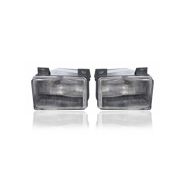 Fog Light - Compatible/Replacement for '00-04 Volvo S40 V40 - Pair, Left Driver + Right Passenger Set - 308652726, 308652718