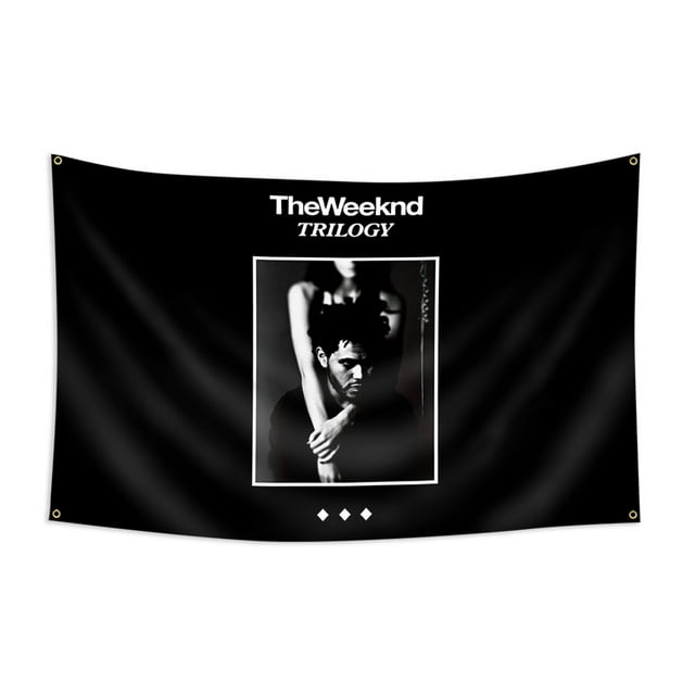 Tapestry The Weeknd Trilogy para pared, 150 x 90 cm, microtela de fibra