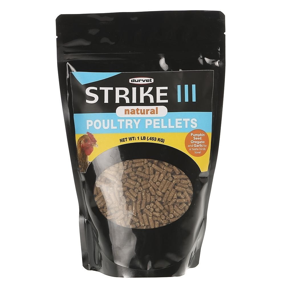 Durvet Strike III Poultry Natural Dewormer 1lb