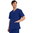 thumbnail image 5 of Cherokee Workwear Professionals Men Scrubs Top V-Neck WW695, 5 of 9