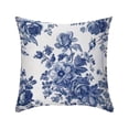 thumbnail image 7 of Ouuluon Pillow Covers Soft Pillow Case, Blue Printed Cushion Case for Living Room Sofa Bedroom Waist Back Support Home Decor, 7 of 7