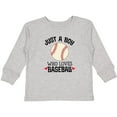 thumbnail image 3 of Inktastic Baseball Fan Quote Boys Sports Ball Boys Long Sleeve Toddler T-Shirt, 3 of 5