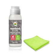 Method Stain Remover, Free   Clear, 6 Ounce   Free Microfiber Cleaning Cloth