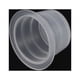 thumbnail image 3 of 100 Unids/set Tapa de Tinta de Tatuaje Contenedor de Taza de Plástico Maquillaje Permanente Accesorios de Pigmento Titular (M), 3 of 6