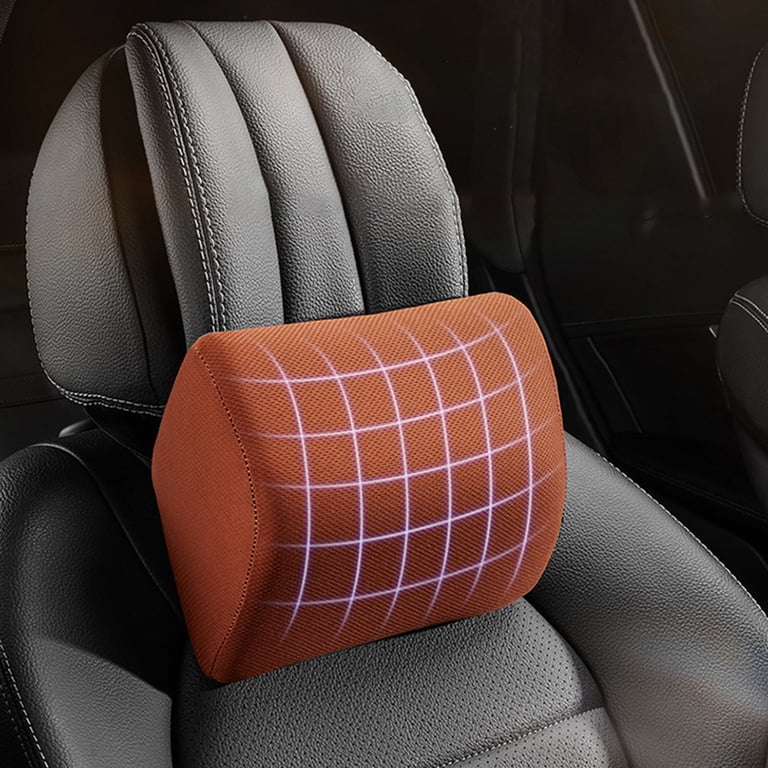 Anvazise Memory Foam Car Headrest Comfortable Breathable Neck 