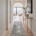 thumbnail image 5 of GENIMO 8'x10' Area Rug for Living Room, Washable Non Slip Soft Modern Abstract Rug for Bedroom Dining Room Home Office, Dusty Denim, 5 of 7