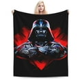thumbnail image 7 of Ultra-Soft Micro Fleece Warm Darth Vader Blanket Throw Fluffy Fleece Blanket Decorative Quilt Four Seasons Lightweight For Couch Sofa Travel Camping Office 60"X50", 7 of 7